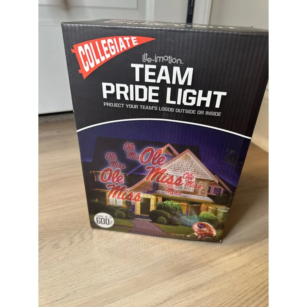 Ole Miss Rebels Lite-Imation Collegiate Team Pride LED‎ Projector Light Outdoor